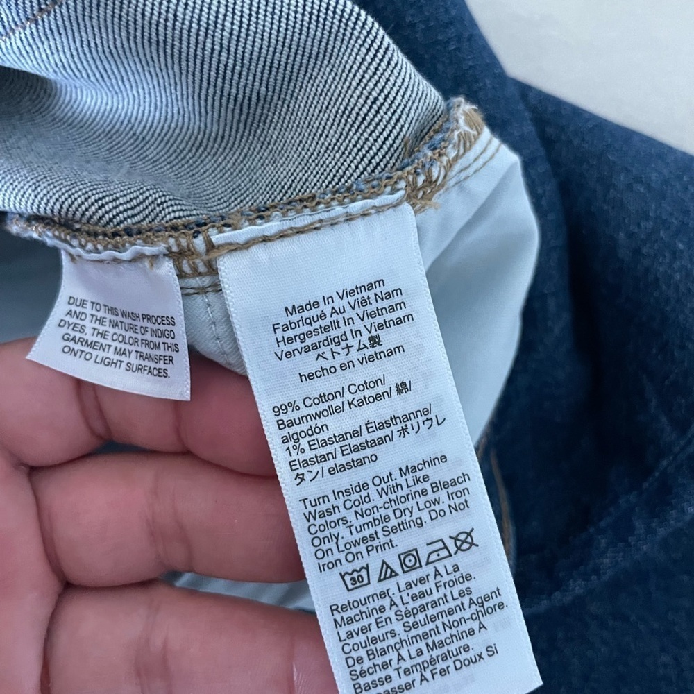 J. Crew 96’ Straight Leg Blue Jeans NWOT - Picture 10 of 14